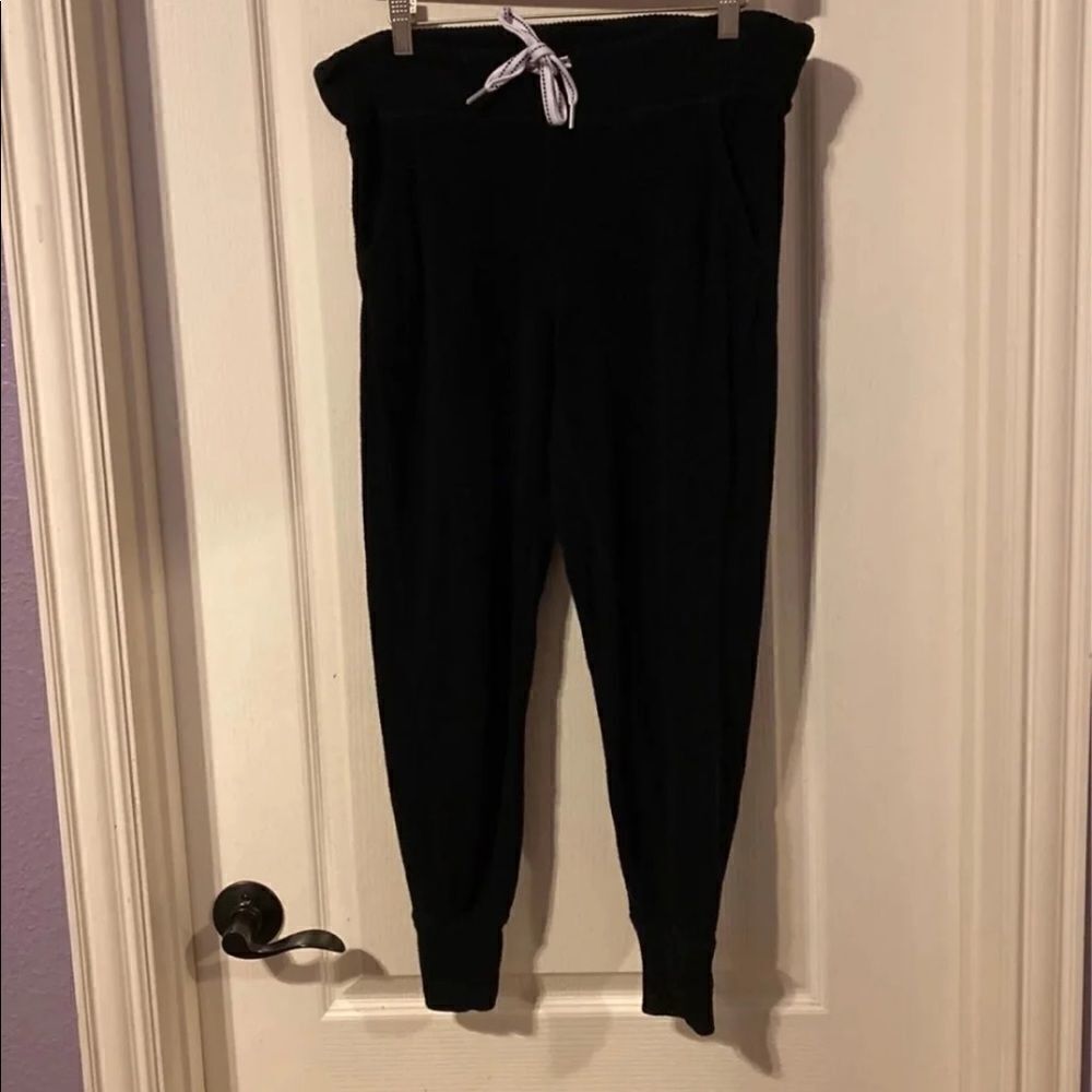 American Eagle Outfitters Aerie Reverse Dandy Black Jogger Size XS